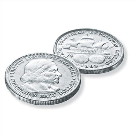 American Coin Treasures 1406 Americas First Commemorative Coin - The Columbian Exposition Silver Half Dollar